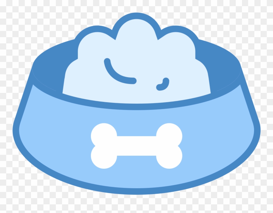Dog Bowl Clipart - Dog Food Bowl Clipart - Png Download