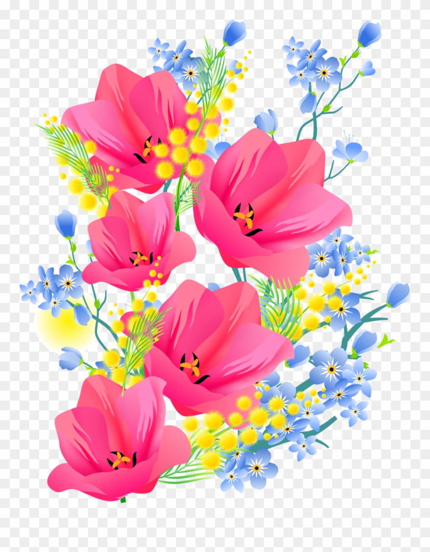 Album - Цветы Вектор Clipart