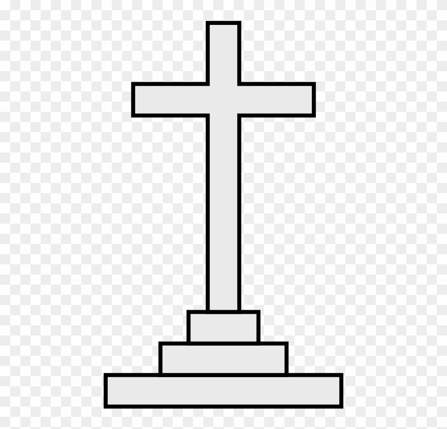 Coa Illustration Cross Calvary - Cross Of Calvary Png Clipart
