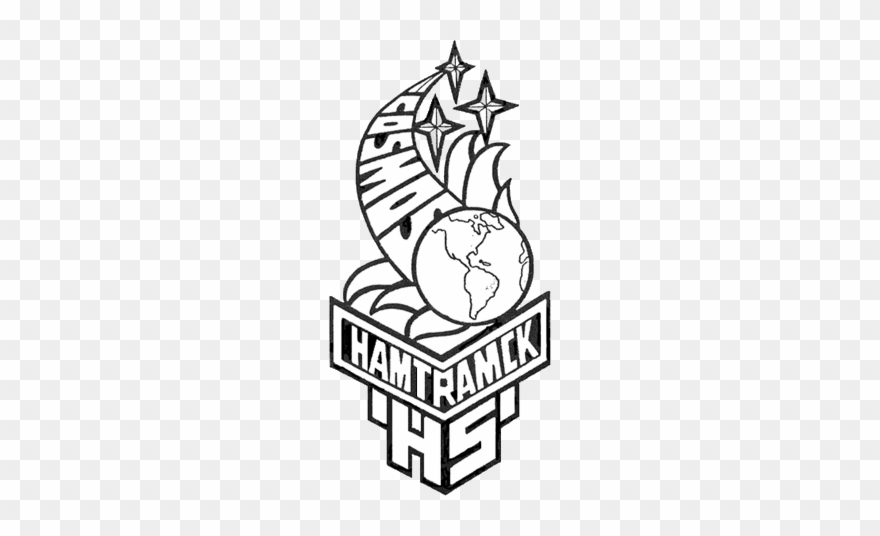 Hamtramck High School Logo Clipart