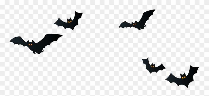 Night Sky Clipart Transparent - Halloween Witch Bat Png