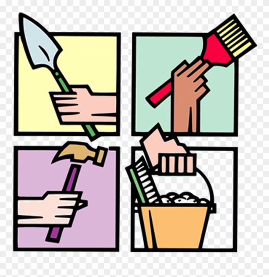 Building And Grounds St Michael S Episcopal Church - Church Work Day Clipart - Png Download