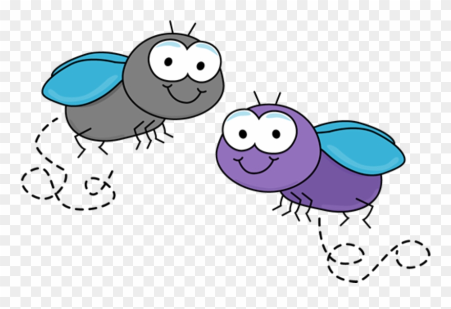 The Majority Of Fruit Flies Are Alcoholics - Flies Clipart - Png Download