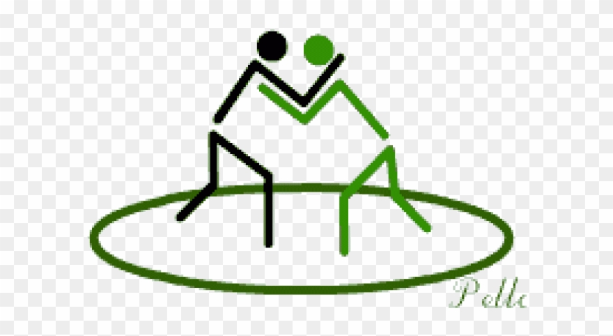 Wrestler Clipart Stick Figure - Png Download