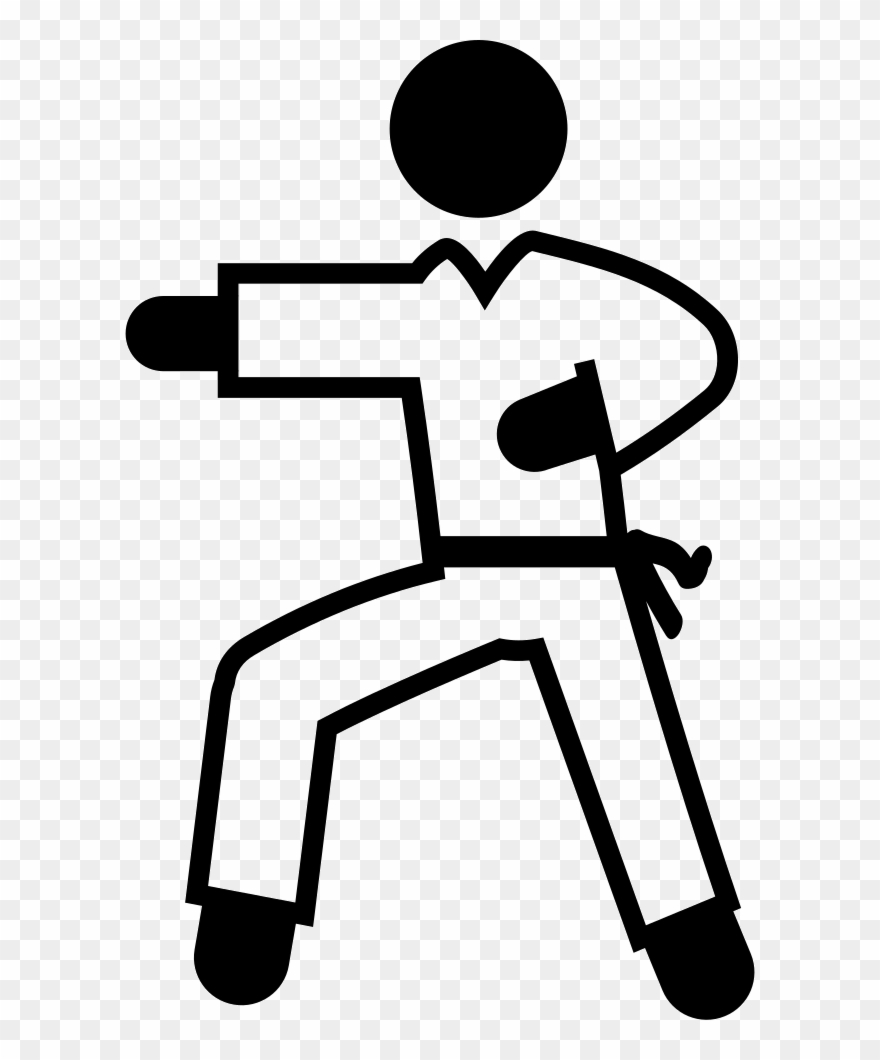 Png File - Karate Clipart