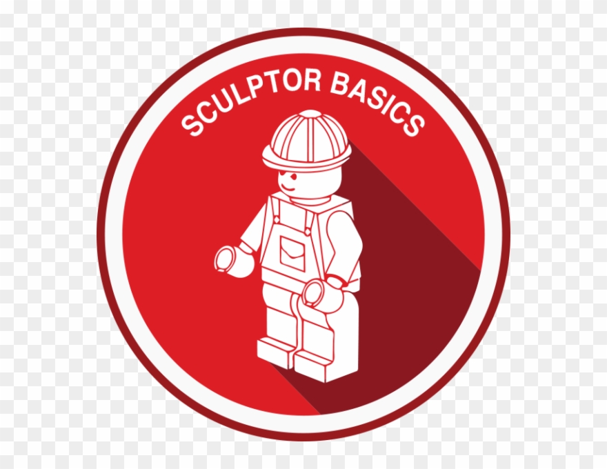 Sculpting - Lego Coloring Pages Clipart