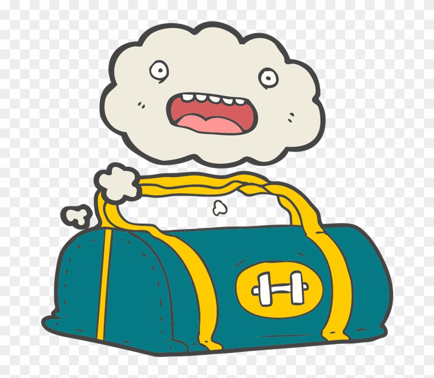 Why Can't Your Bag Be On The Floor - Cartoon Clipart