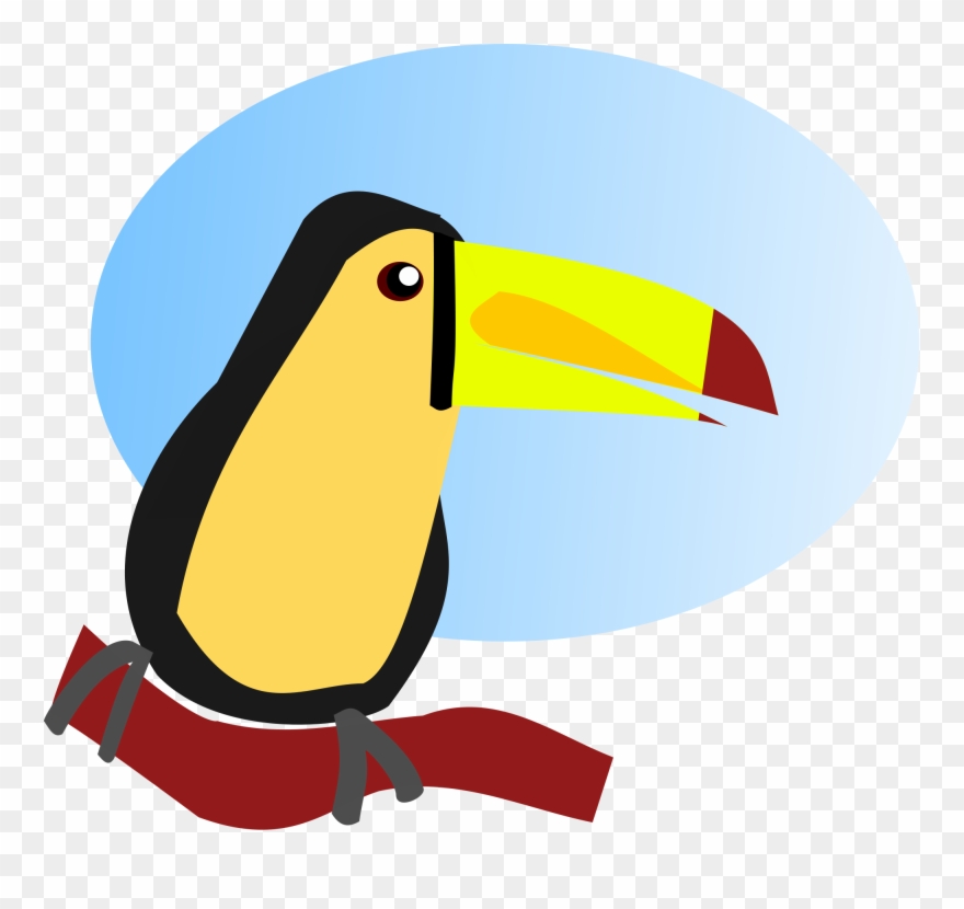 Cartoon Toucan File Toucan Cartoon Svg Wikimediamons - Scalable Vector Graphics Clipart