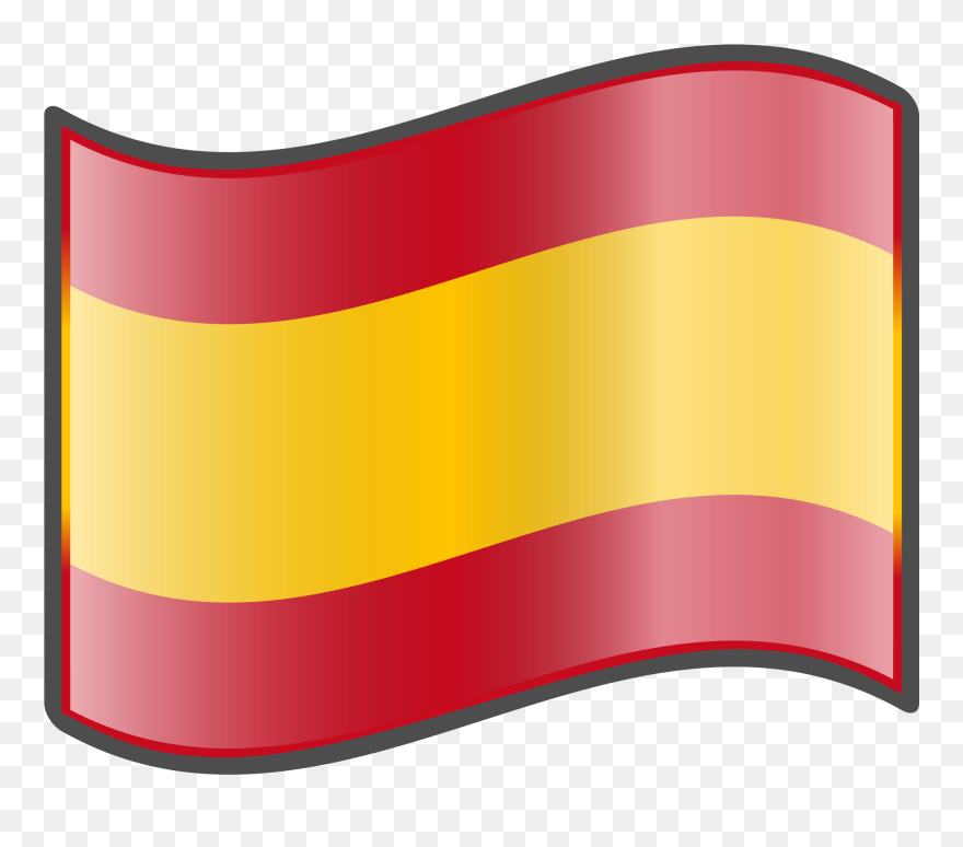 Nuvola Spain Flag - Graphic Design Clipart