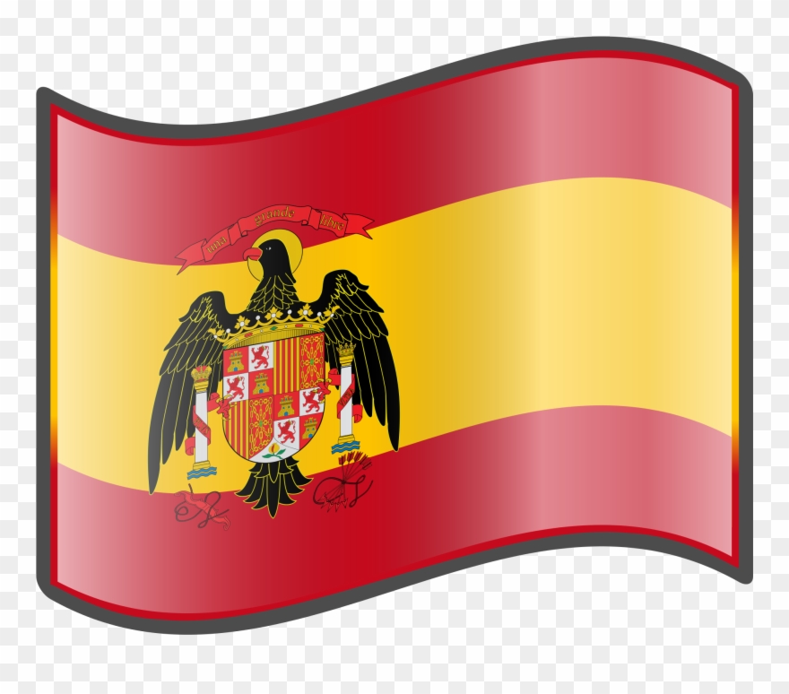 Open - Spain - National Flag - 1977-1981 Throw Blanket Clipart