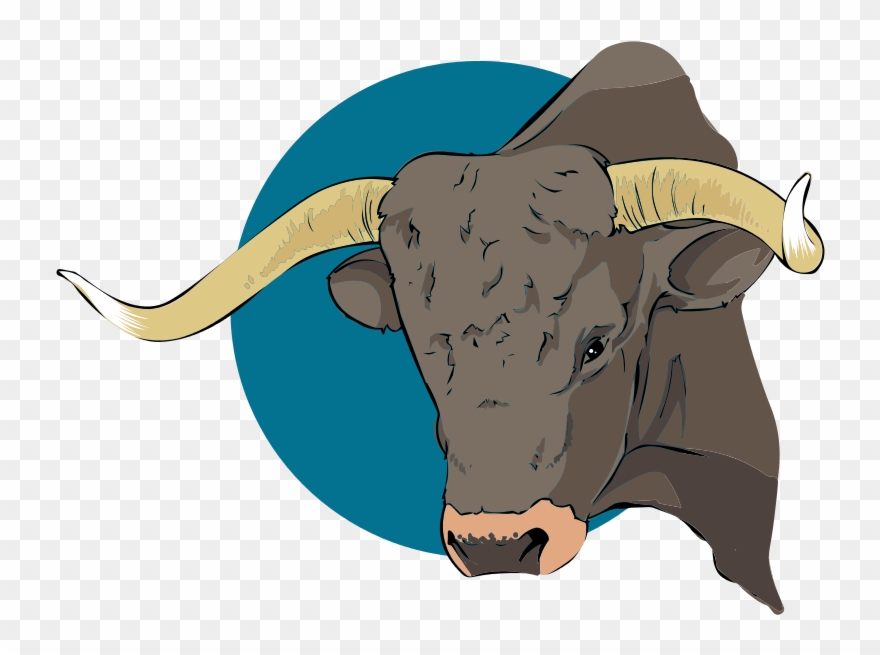 Bull Closeup - Big Bull Tote Bag, Natural Clipart