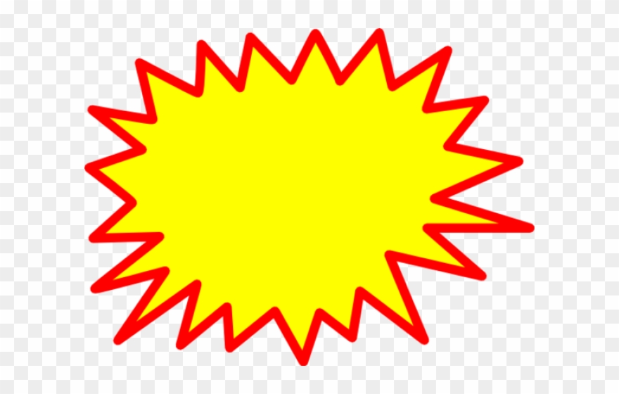 Starburst Clipart Advertising - Star Burst - Png Download