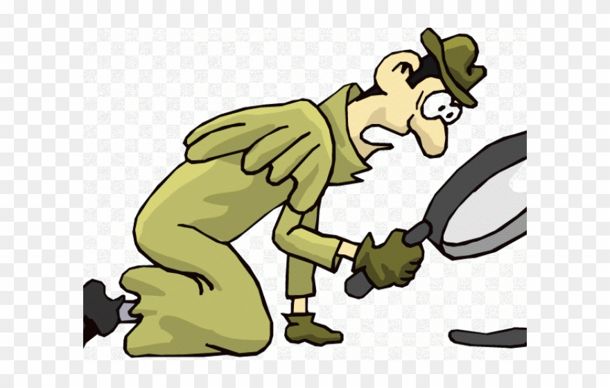 Tool Clipart Detective - Genealogy Detective Large Tote Bag, Adult Unisex, Natural, - Png Download