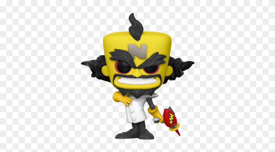 Dr Neo Cortex - Crash Bandicoot Neo Cortex Pop! Vinyl Figure Clipart