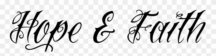 Love Tattoo Clipart Hope - Believe In Your Dream Tattoo - Png Download