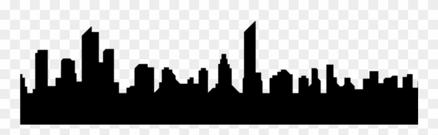 A Housing Platform - City Skyline Silhouette Png Clipart