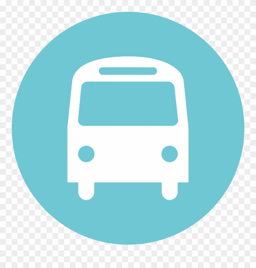 Bus - Public Transport Png Icon Clipart
