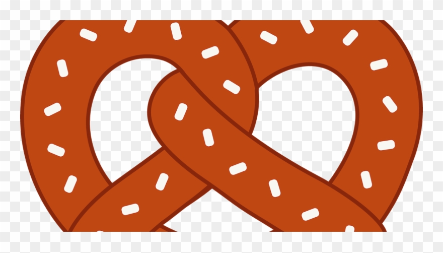 Clipart Pretzel - Png Download