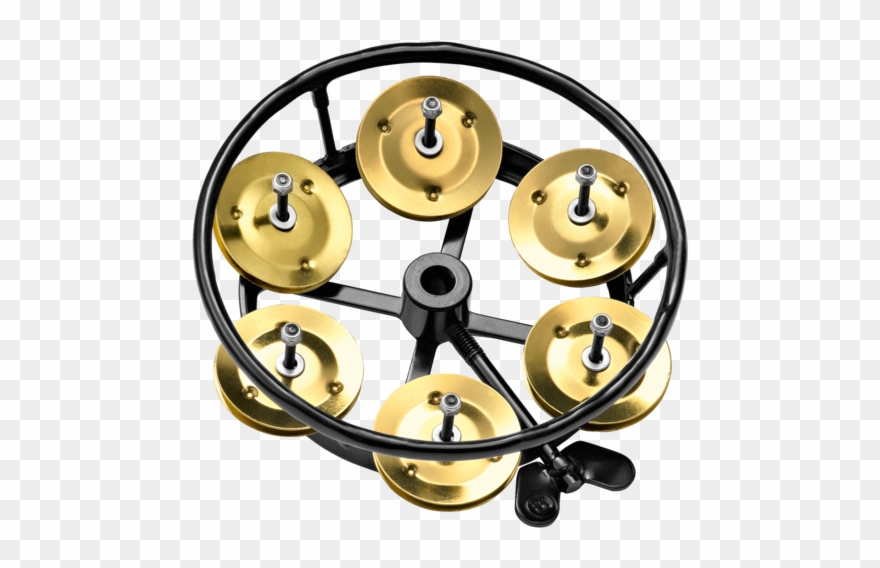 Meinl Hi-hat Tambourine Black Clipart
