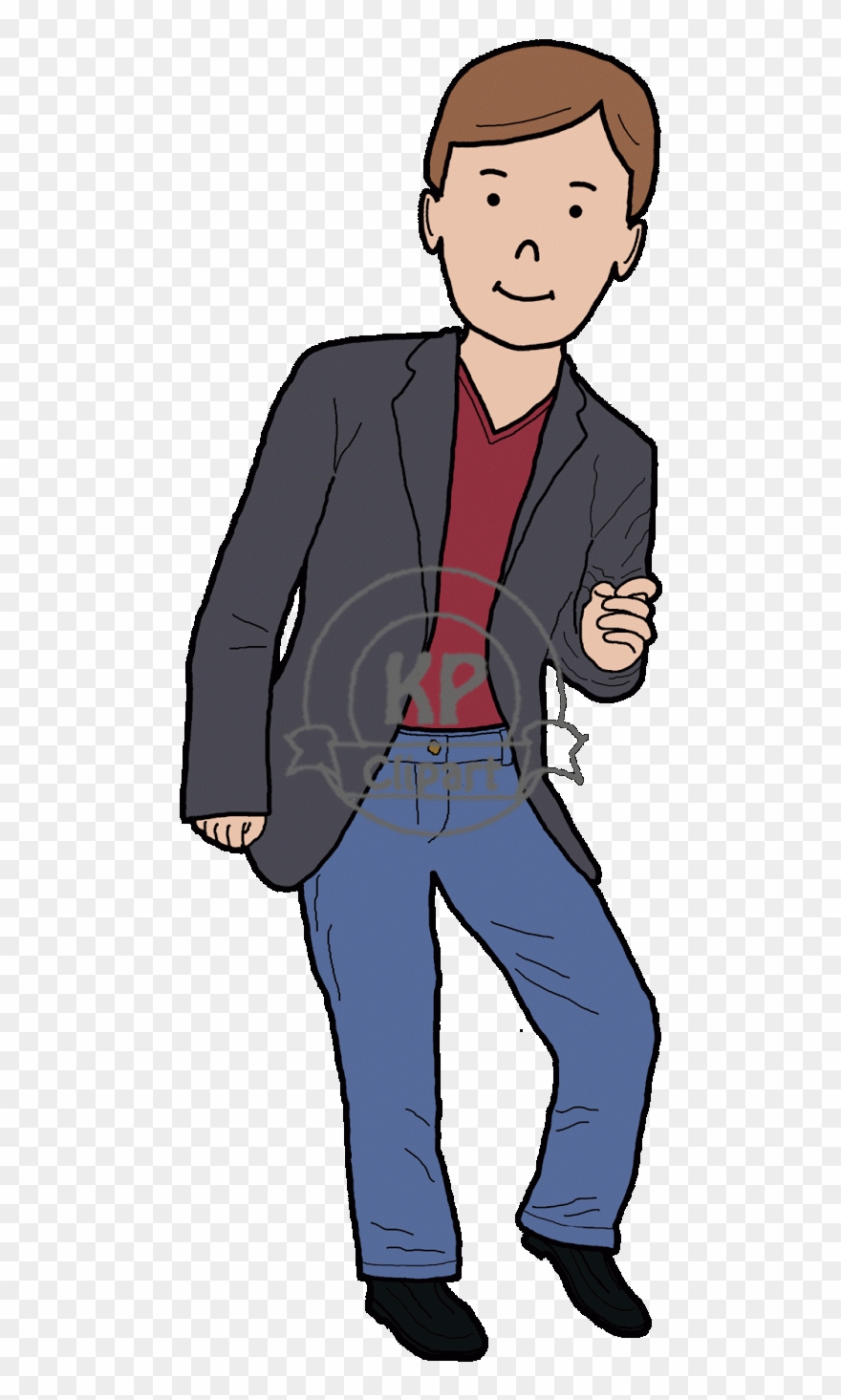 Friends Clipart Dance - Cartoon - Png Download