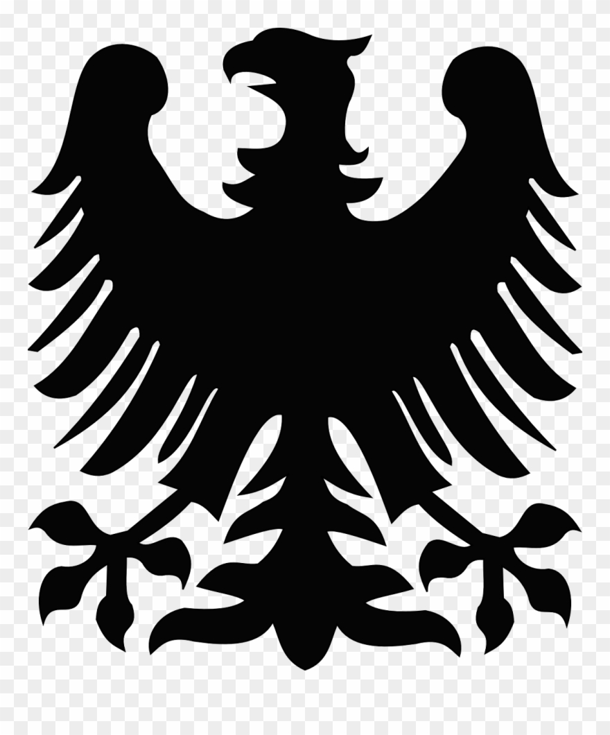Eagle Bird Creature Wing Spread Png Image - Coat Of Arms Of Wrocław Clipart