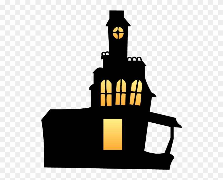Concept Spooky House - House Clipart