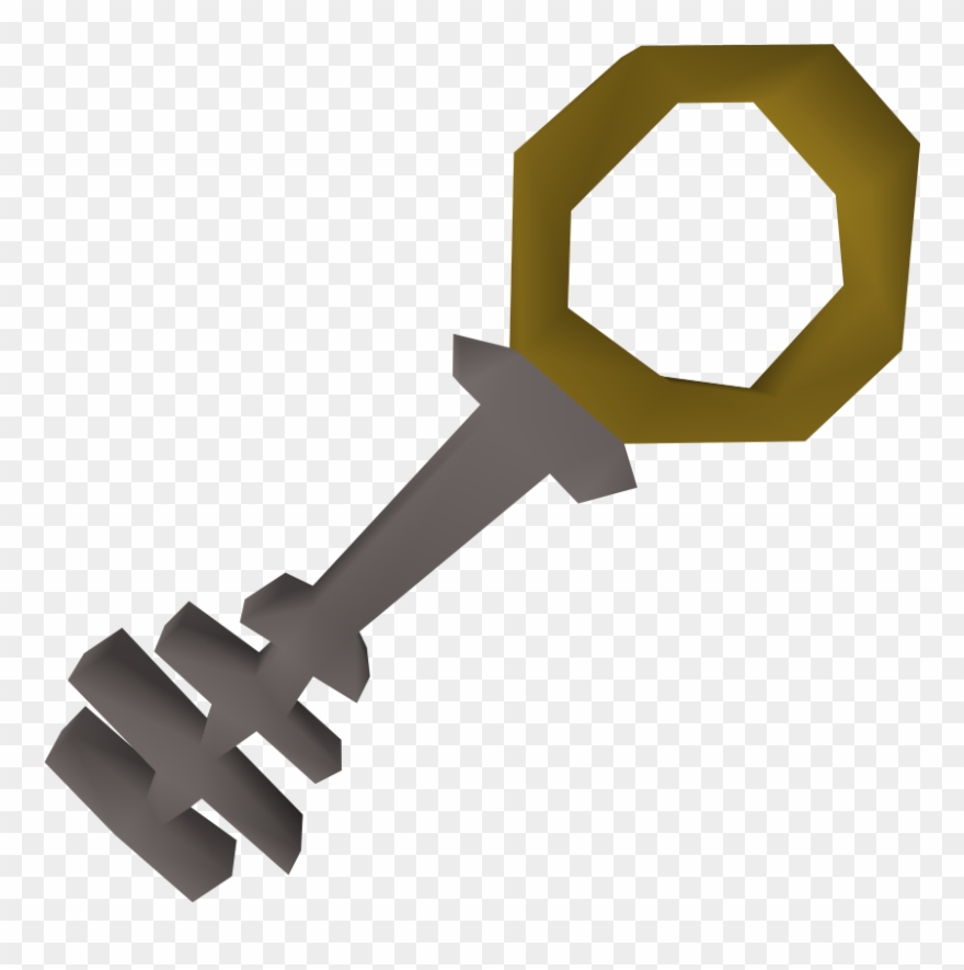 Steel Key Brown - Wiki Clipart