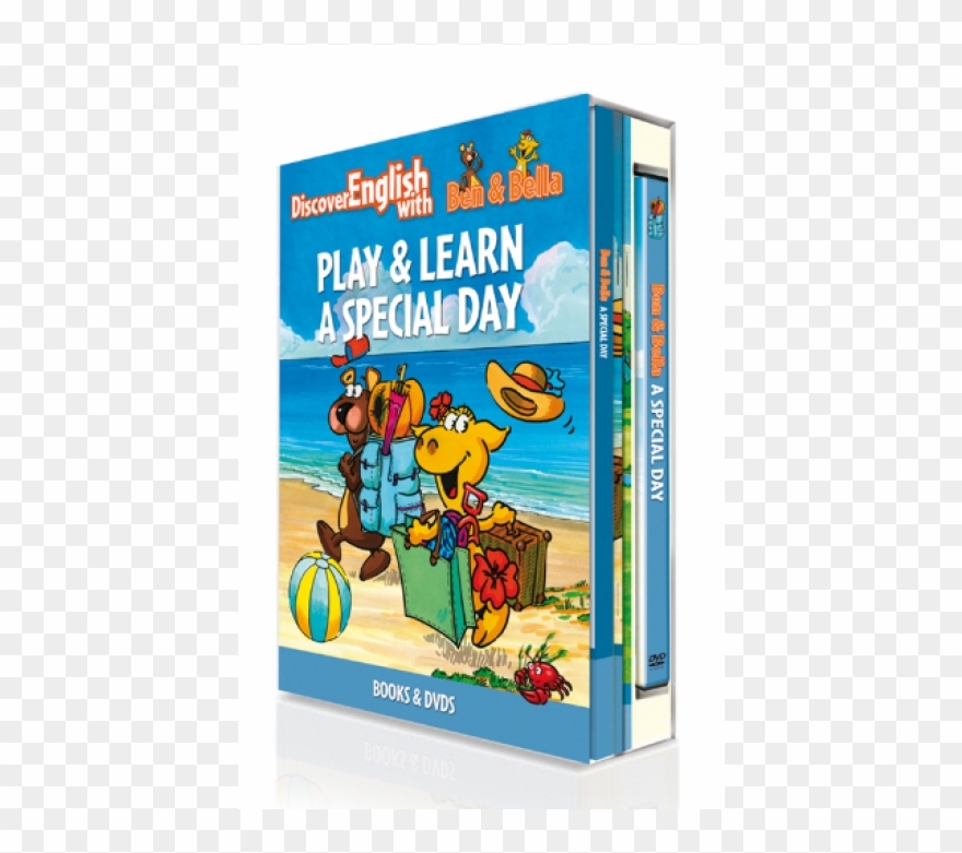 Ben & Bella Play & Learn A Special Day - Discover English With Ben & Bella Dvd Clipart