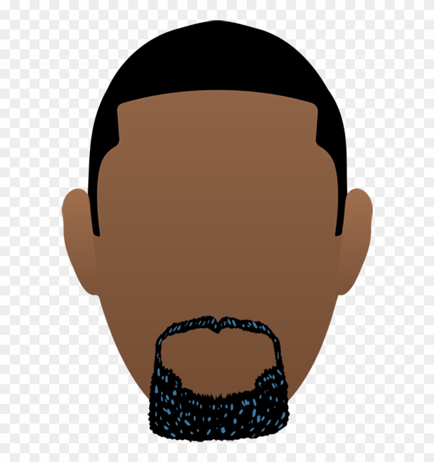 Half Cut, Half Shaved, Fully Ridiculous - Beard Clipart