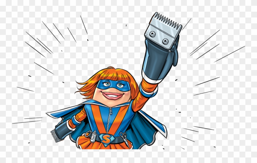 Be A Caped Crusader And Get Sponsored To Shave Or Colour - Cartoon Clipart