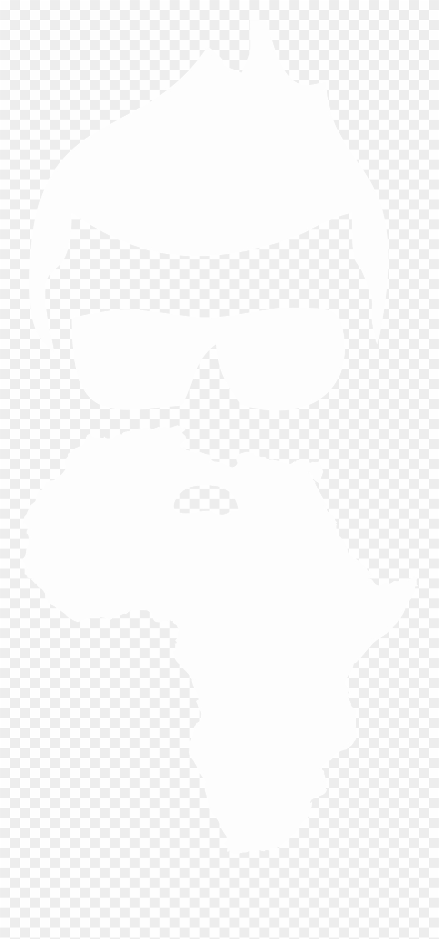 Beard Africa - Red Africa Map Png Clipart