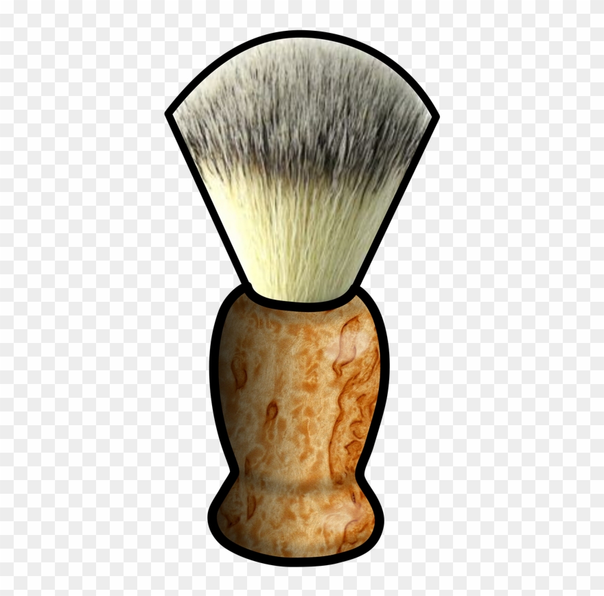 Shaving Brush - Body Shop Men's Synthetic Shaving Brush Clipart