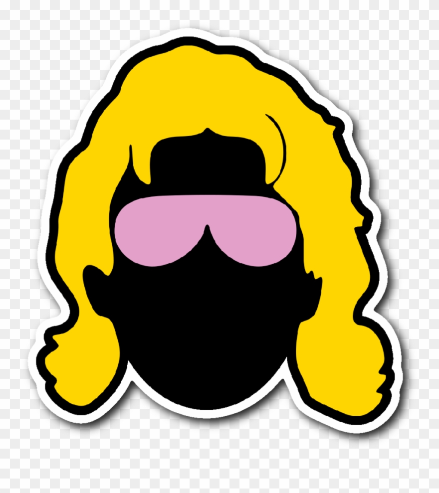 Flair Silhouette Sticker - Ric Flair Cartoon Clipart