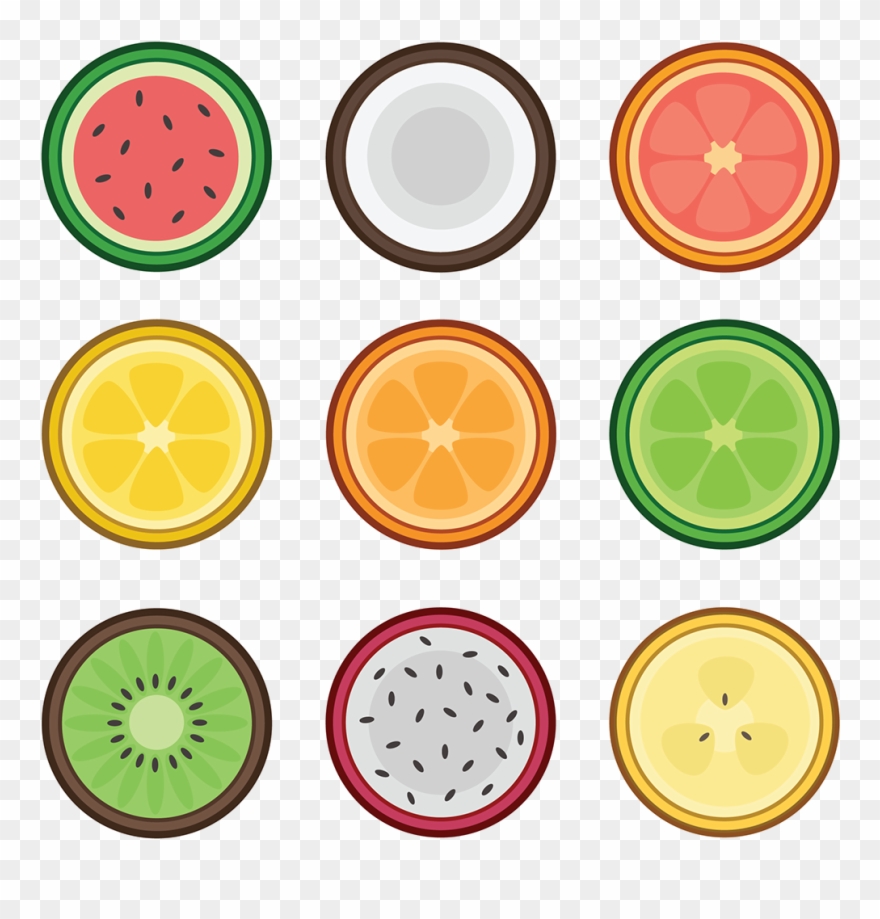 Notebook Cover Design Fruits Clipart