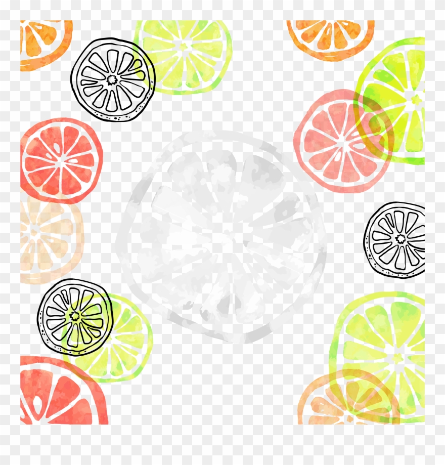 Euclidean Vector Clip Art Grapefruit Cartoon Hand - Png Download