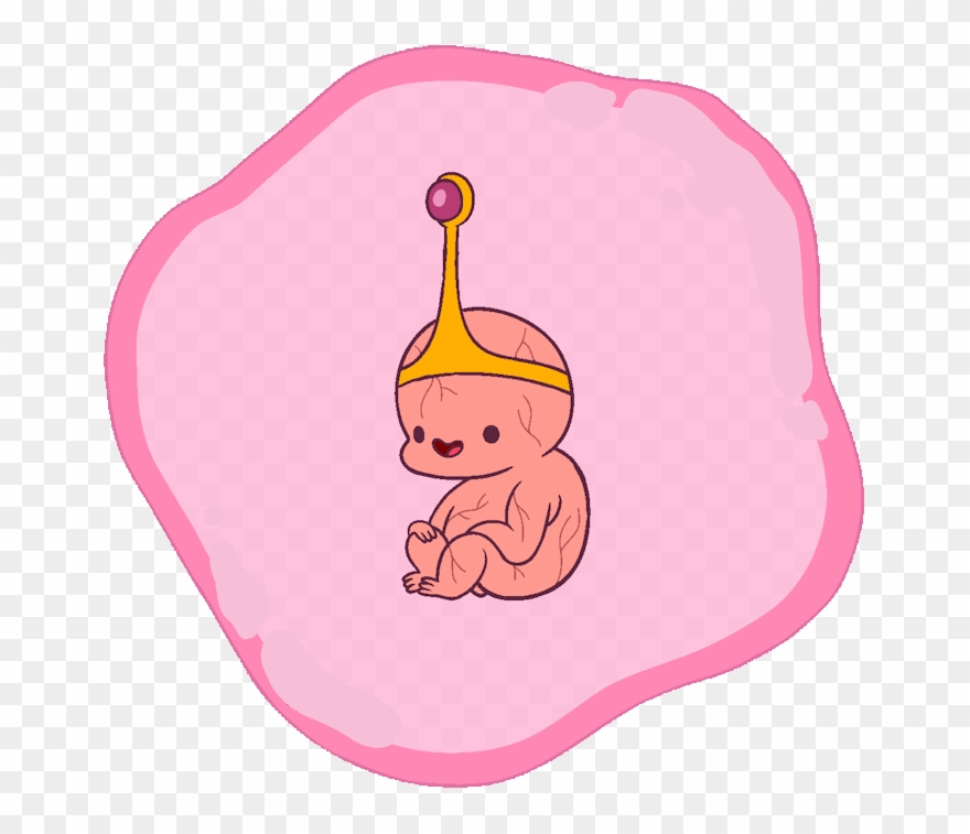 Embryo Princess - Adventure Time Baby Princess Bubblegum Clipart