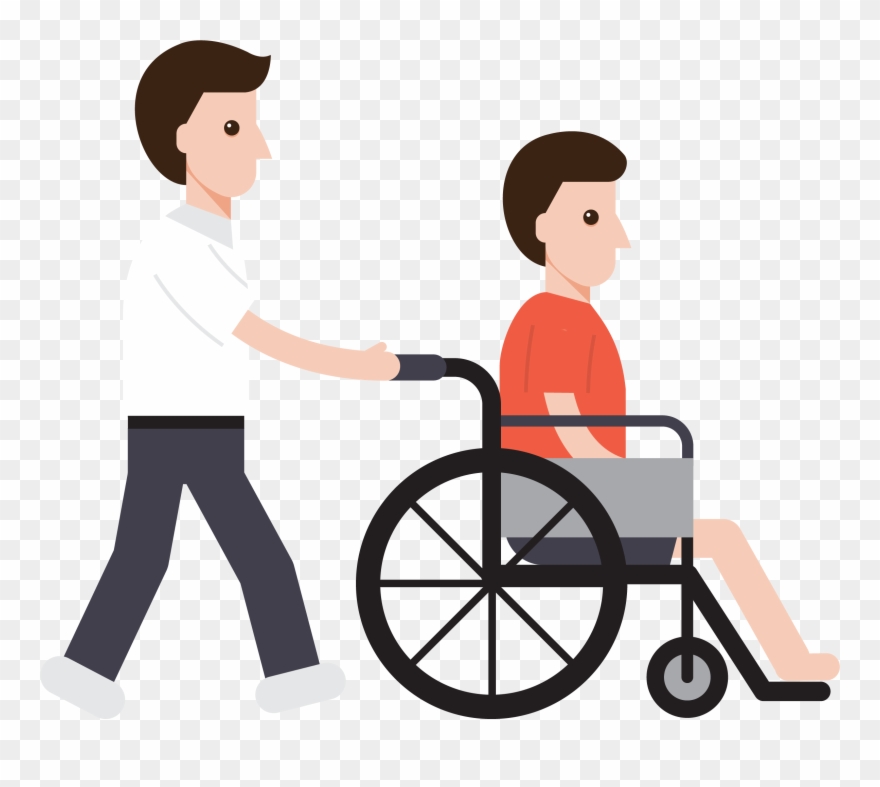 Clip Art Freeuse Stock Musicspoke People In A Transprent - Nature And Disability Drawing - Png Download