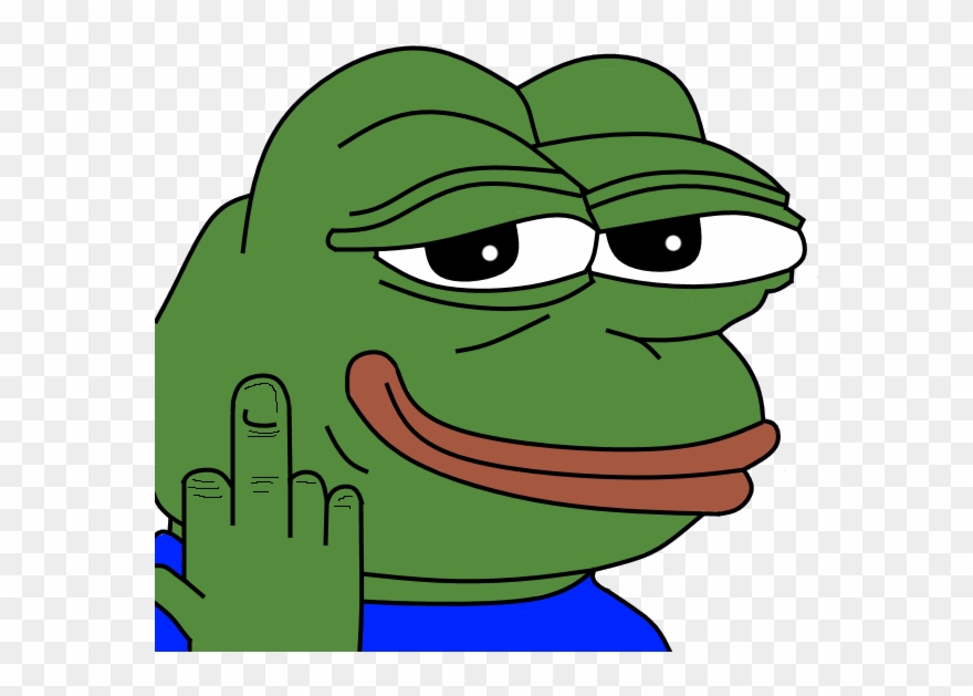 56955132 - Blue Pepe The Frog Clipart