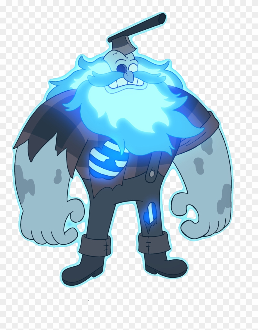 Lumberjack Ghost - Northwest Mansion Mystery Gravity Falls Clipart