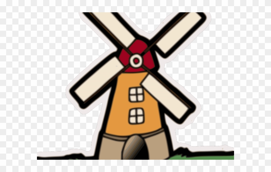 Mill Clipart Windmill Blade - Clipart Mill - Png Download