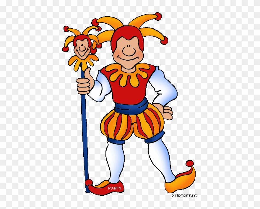 Jesters - Guilds In The Middle Ages Clipart