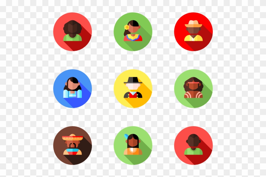 Graphic Icons Free Culture Avatars - Easy To Learn Icon Clipart