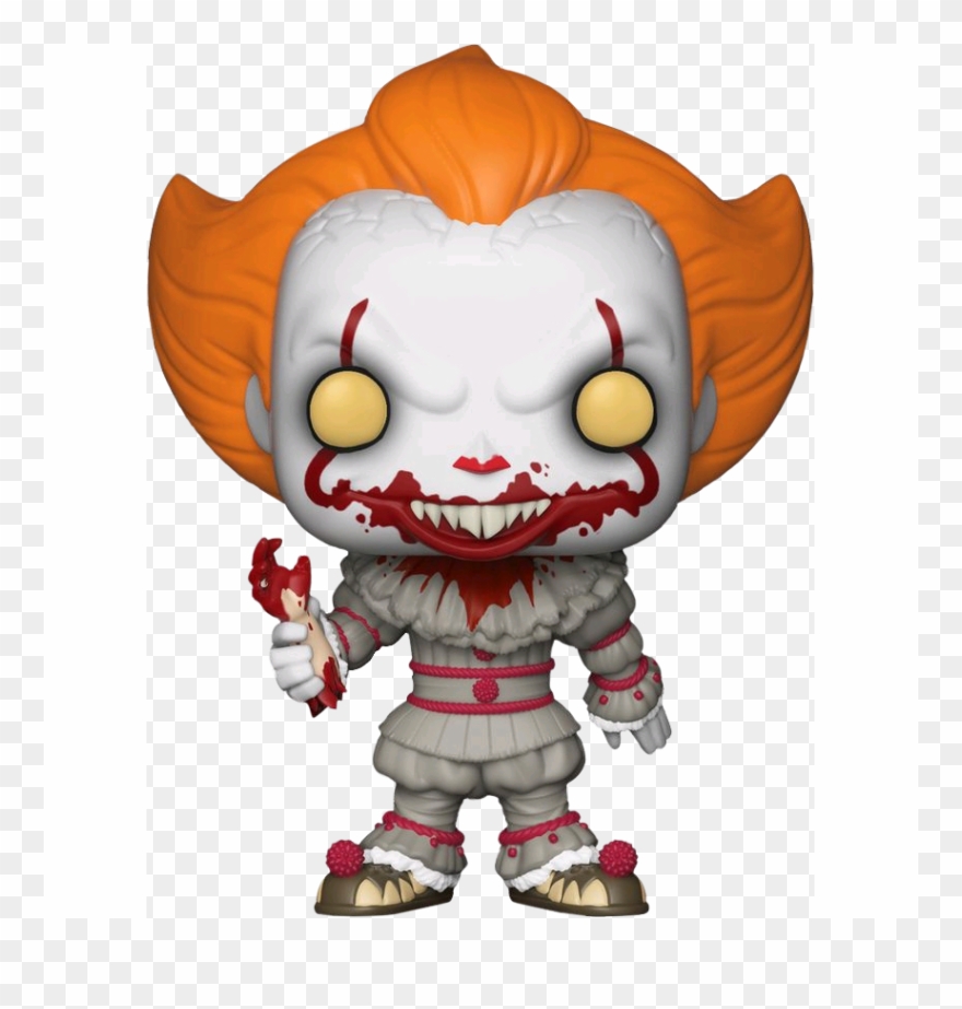 Pennywise Severed Arm It Exclusive Funko Pop Vinyl-the - Funko Pop! Movies: It - Pennywise With Wig Walmart Clipart