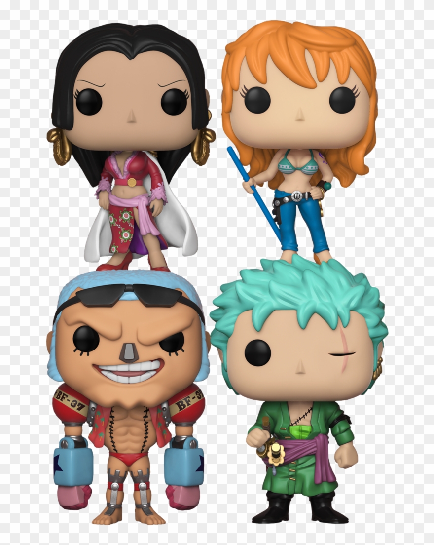 Funko Pops One Piece Clipart