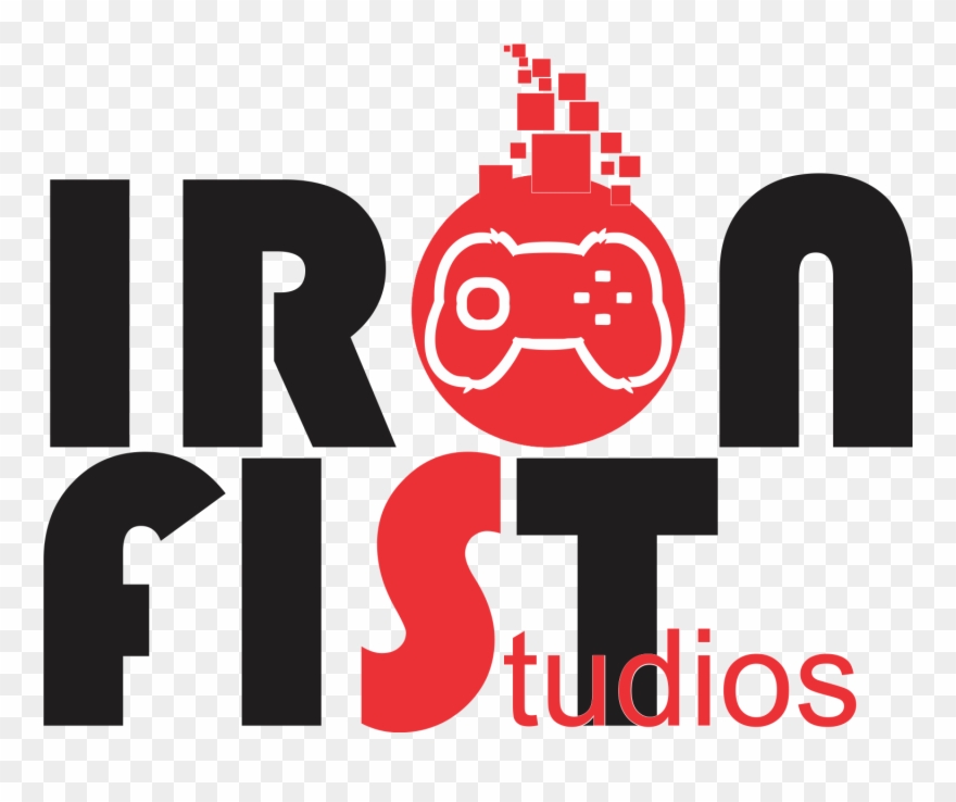 Logo Design By Galih Saputro For Ironfist Studios - Graphic Design Clipart