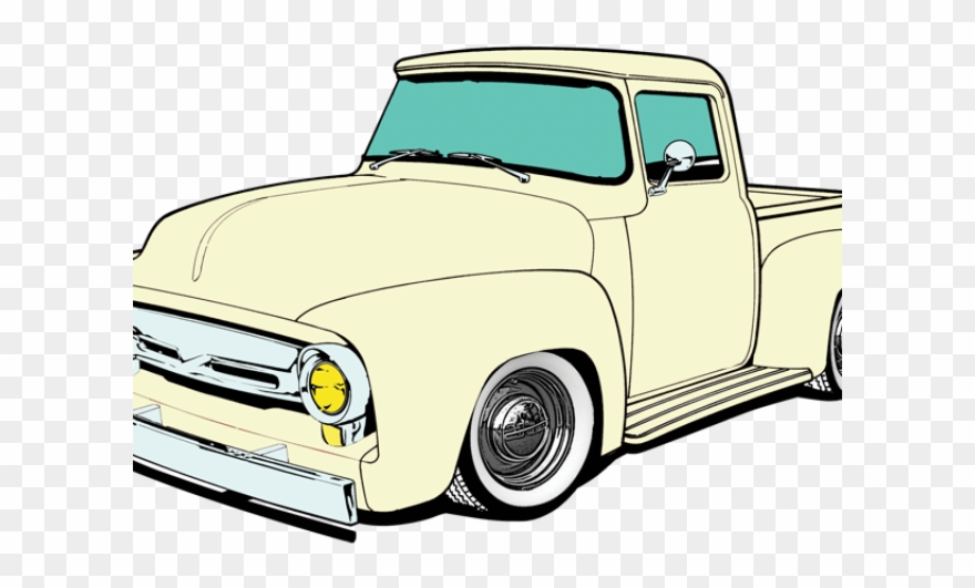Ford Clipart Pickup Truck Trailer - Ford F-series - Png Download