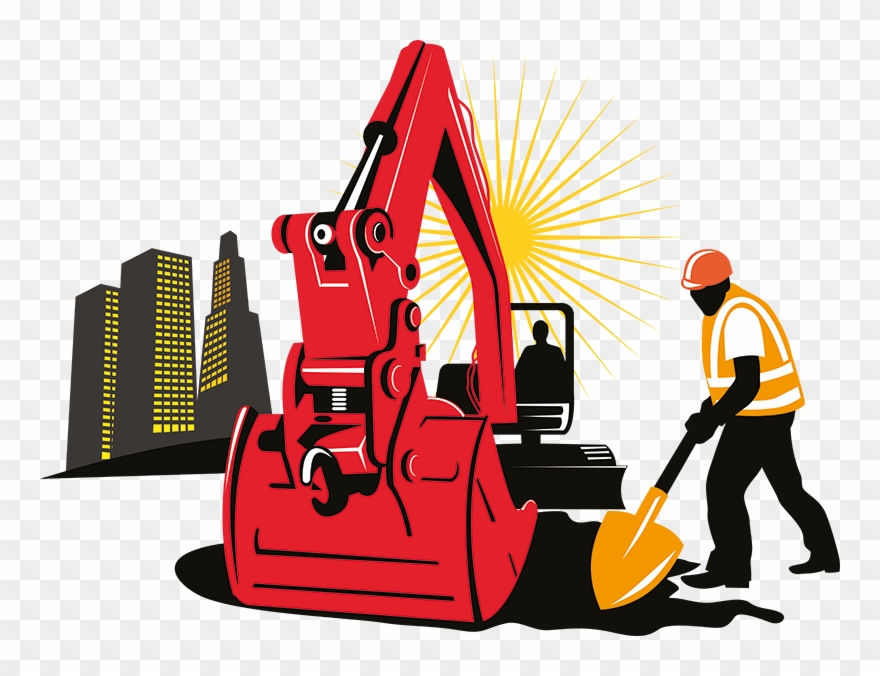 Breaking New Ground - Mg Excavating Clipart
