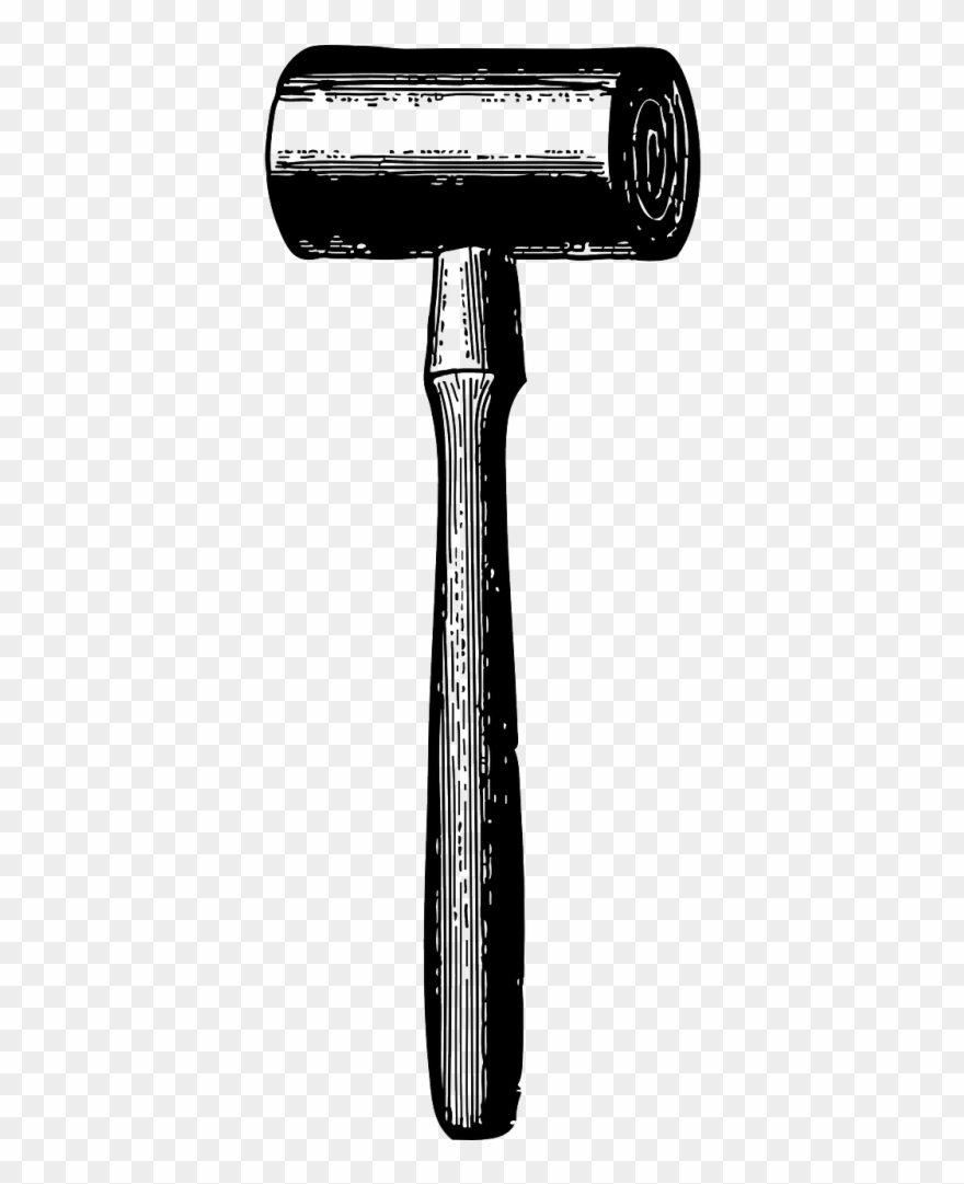 Gavel Judge Court Free Photo From Needpix - Mallet Clip Art - Png Download