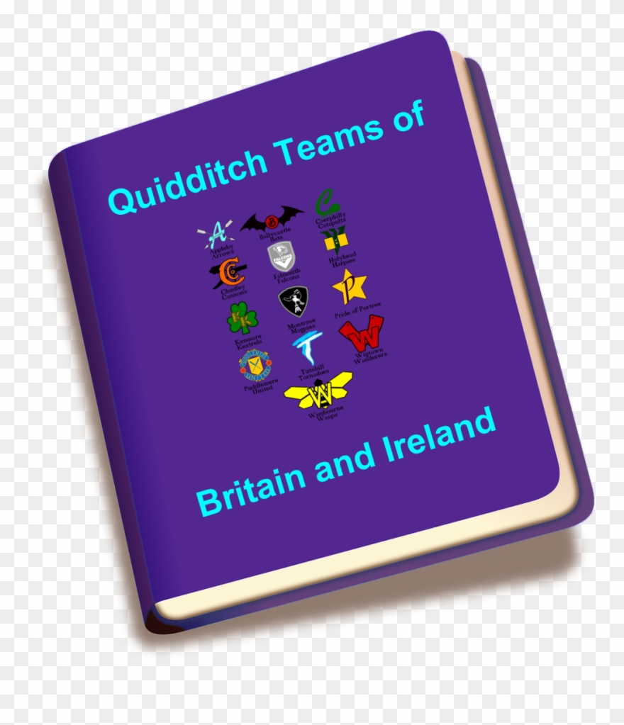 Quidditch Teams Of Britain And Ireland - Book Clipart