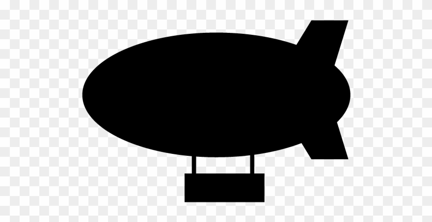 Airship - Icon - Free - Balloon Gas Icon Png Clipart